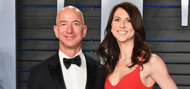 Jeff Bezos y MacKenzie