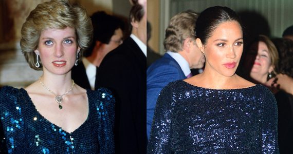 Lady Di y Meghan Markle