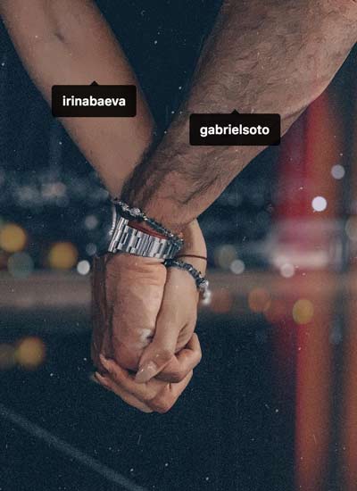 Irina Baeva y Gabriel Soto
