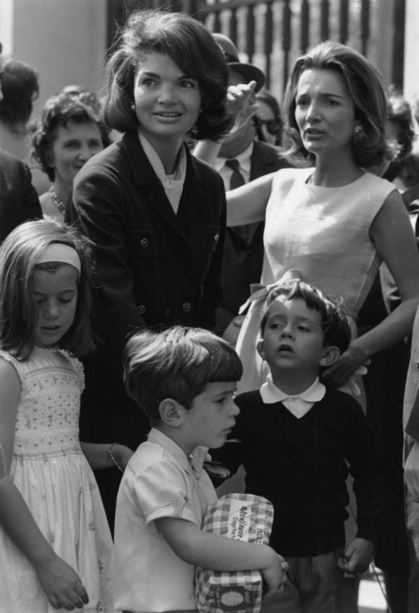 Lee Radziwill y Jackie Kennedy