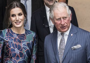 Reina Letizia y príncipe Carlos