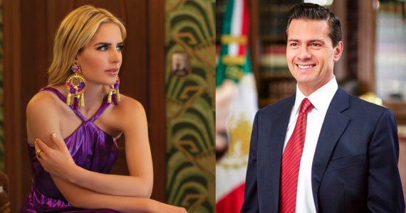 Tania Ruiz y Enrique Peña Nieto