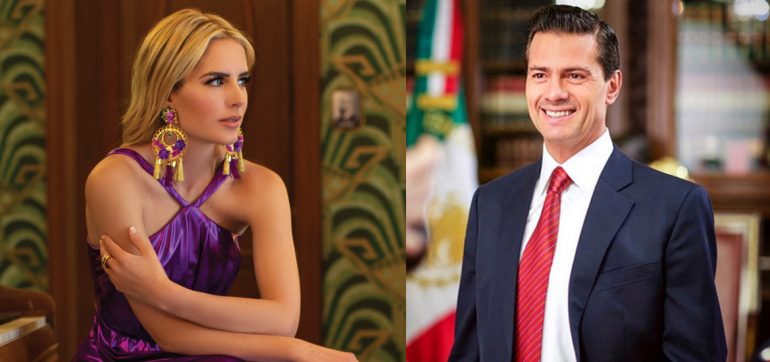 Tania Ruiz y Enrique Peña Nieto