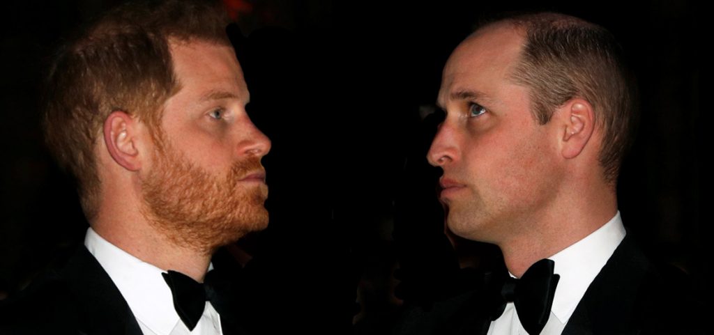 principe Harry y William
