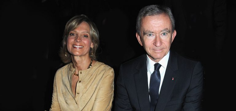 Louis Vuitton- Bernard Arnault y Helene Mercier-Arnault