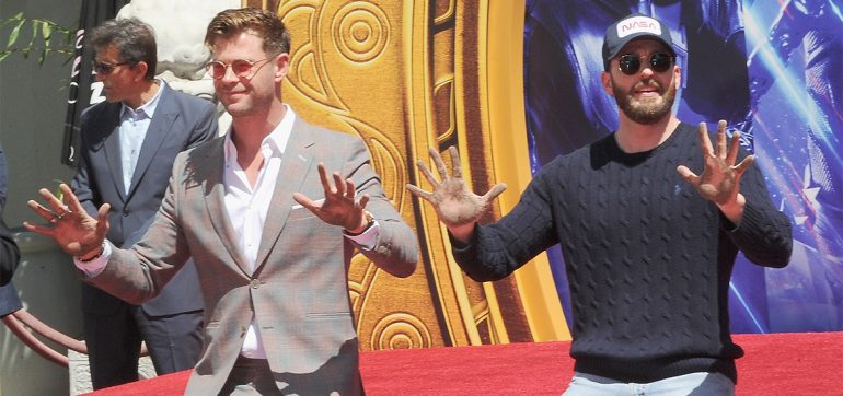 Chris Hemsworth y Chris Evans