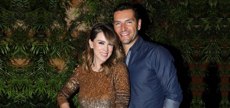 Jacky Bracamontes y Martín Fuentes