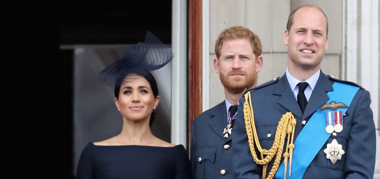 Duques de Sussex y príncipe William