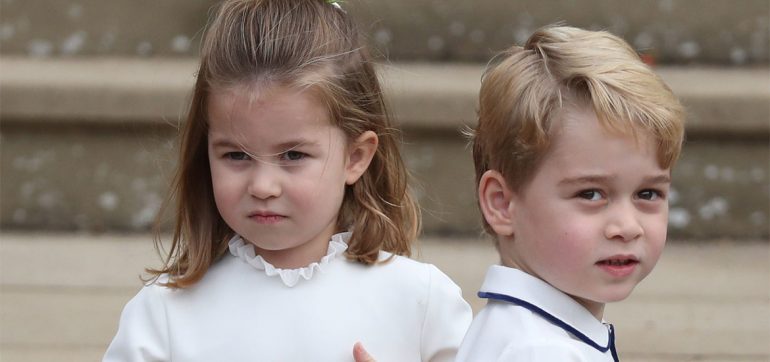 George y Charlotte tienen niñera estricta