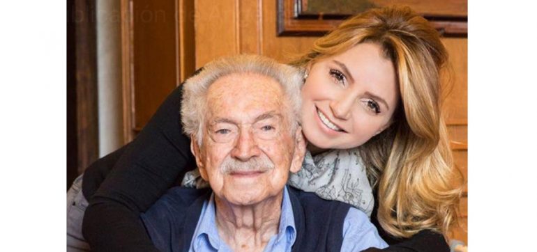 Angélica Rivera y bisabuelo