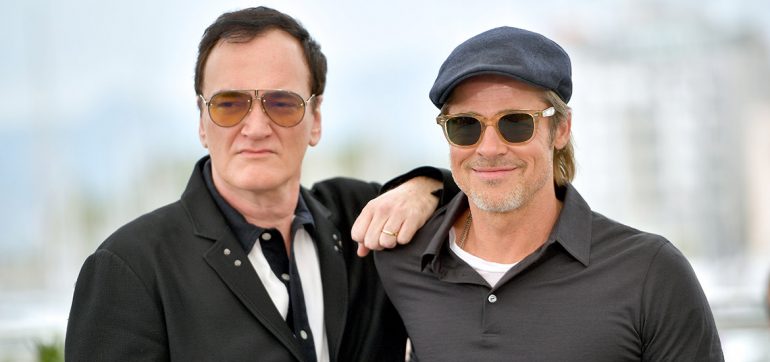 Brad Pitt y Quentin Tarantino