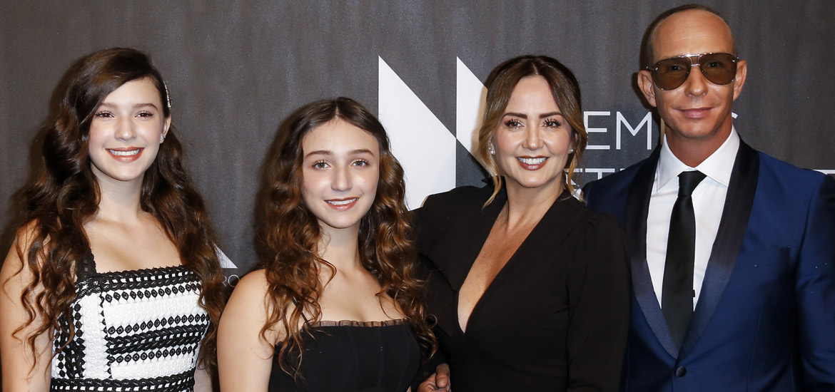 Andrea Legarreta Y Sus Hijas El Gran Apoyo Para Erik Rubin