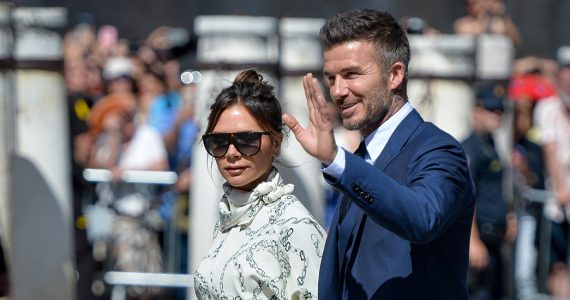 David Beckham y Victoria Beckham