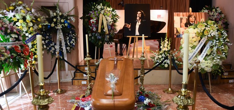 funeral Camilo Sesto