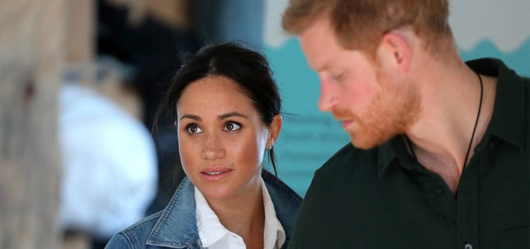 Harry y Meghan reparten comida en Los Angeles