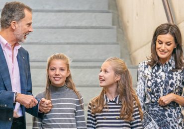 Letizia, Princesa Leonor y Sofía