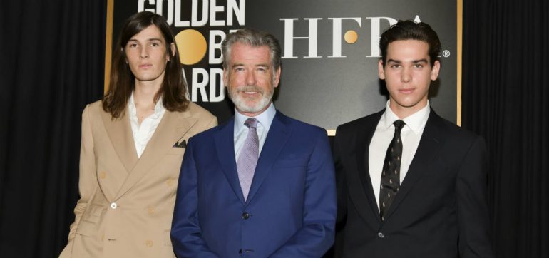 Pierce Brosnan Golden Globes