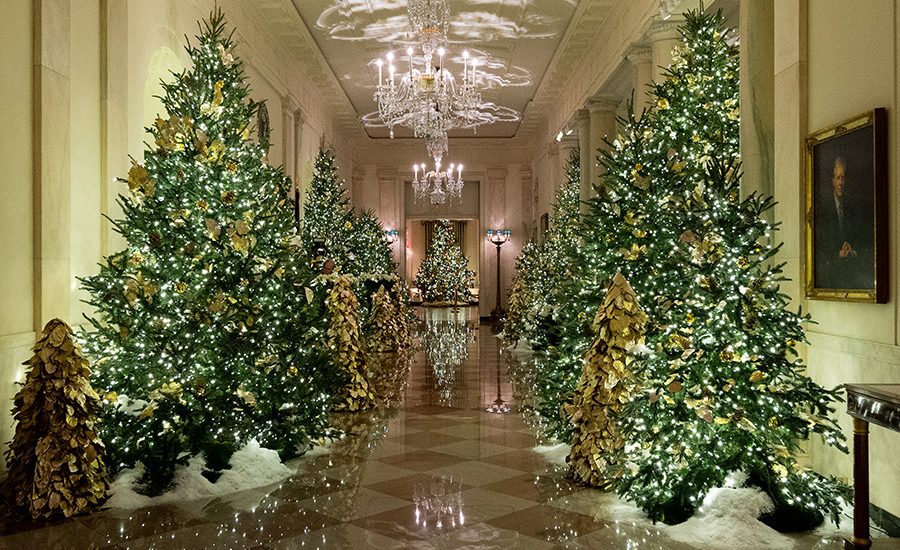 Christmas Arrived At The White House