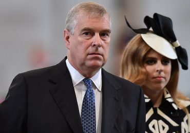 Beatriz de York y el príncipe Andrés