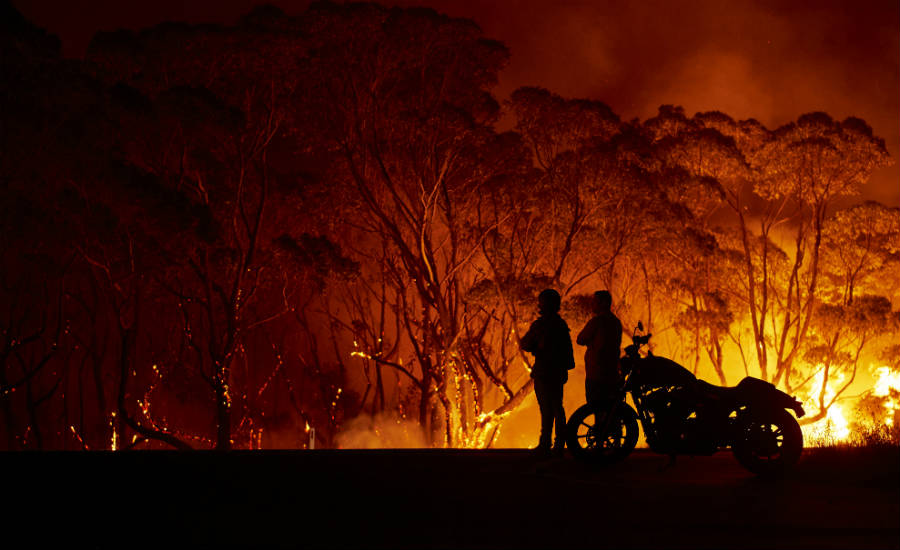 Las fotos más impactantes del incendio en Australia Revista Caras