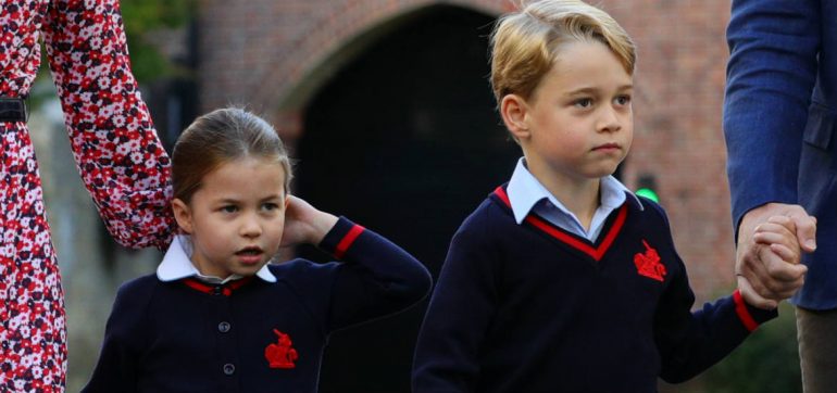 George y Charlotte sin vacaciones por corona