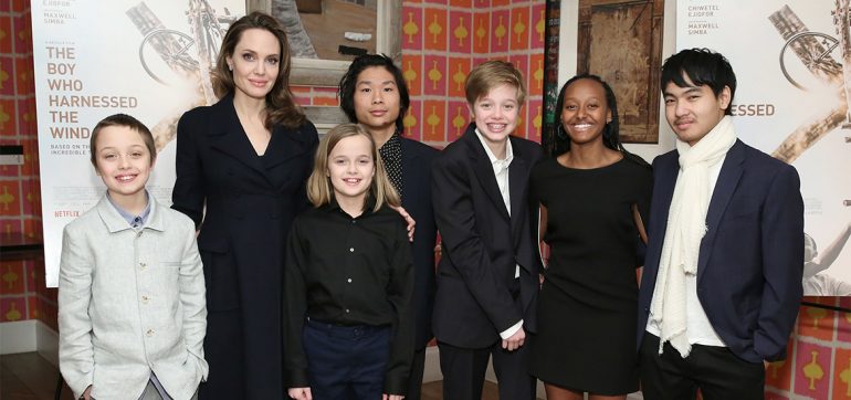 Angelina Jolie habla sobre sus hijos y la cuarentena