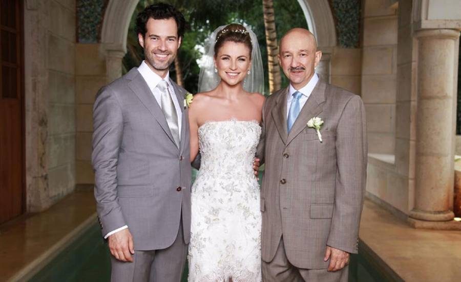 Así fue la boda de Ludwika Paleta y Emiliano Salinas