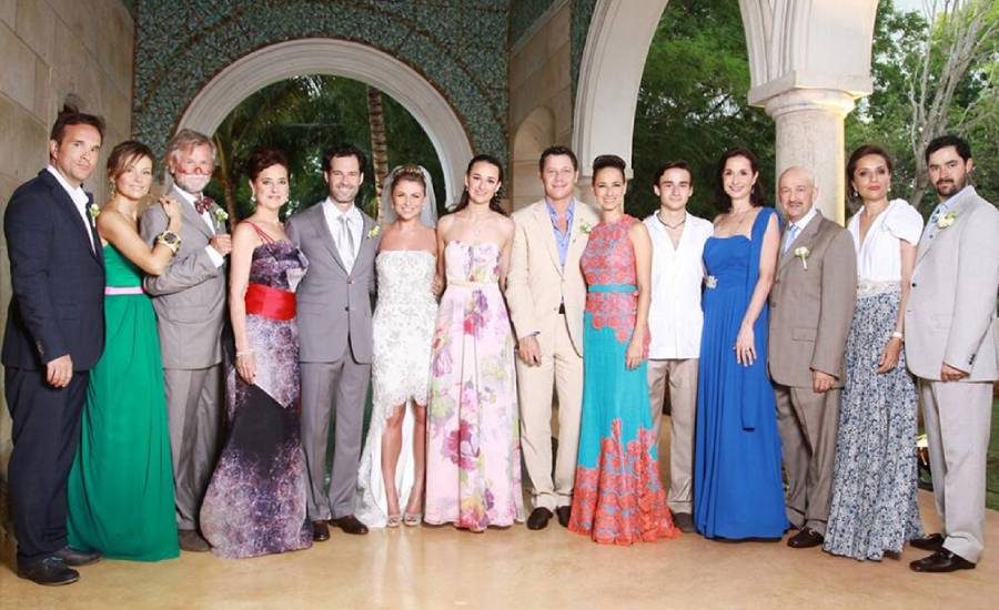 Así fue la boda de Ludwika Paleta y Emiliano Salinas