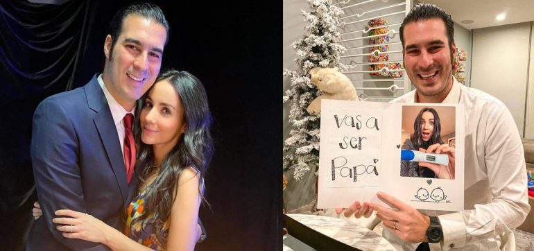 Chantal Torres le dice a Mike Torruco que será papá