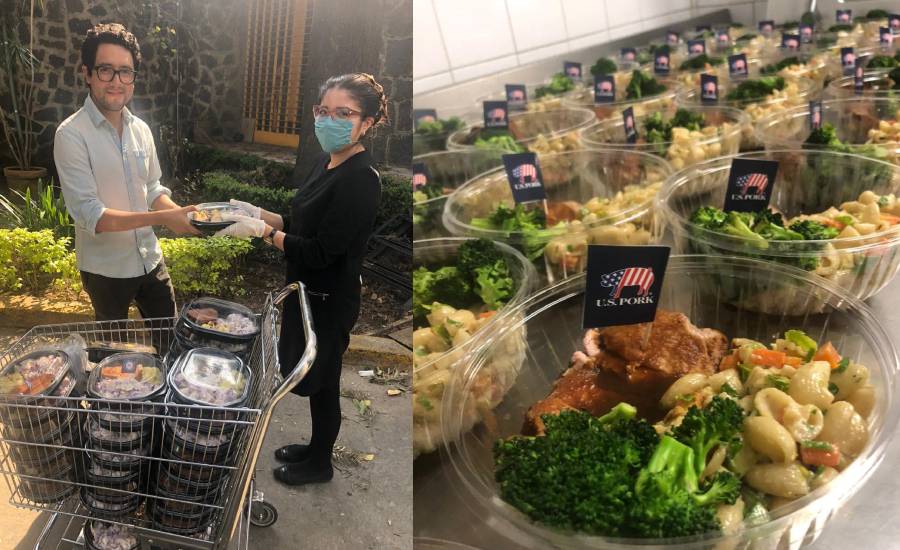 Sonia Arias y su iniciativa Invita a comer un heroe