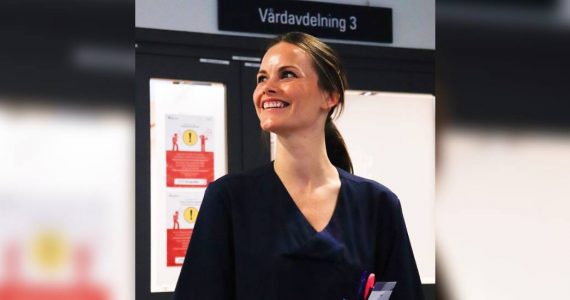 La princesa Sofía de Suecia se une a la lucha contra el coronavirus