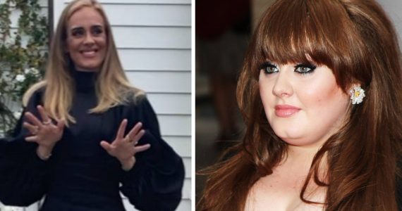 Adele luce muy delgada en nueva foto
