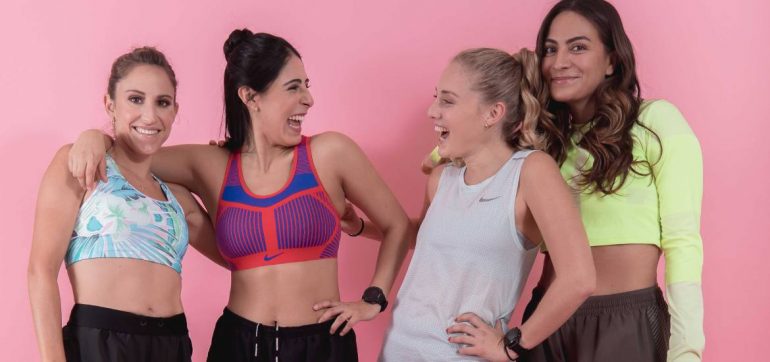 Corredoras buscan donaciones para apoyar a médicos