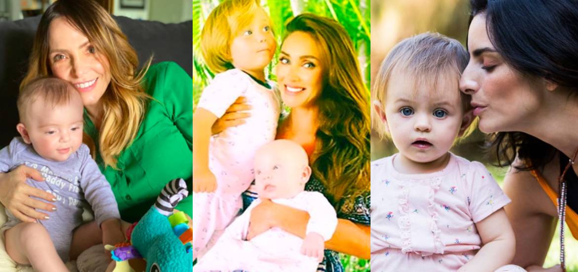 Famosas celebran el Día de las madres