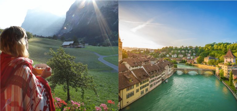 Suiza paga 70000 dolares mudarte aldea