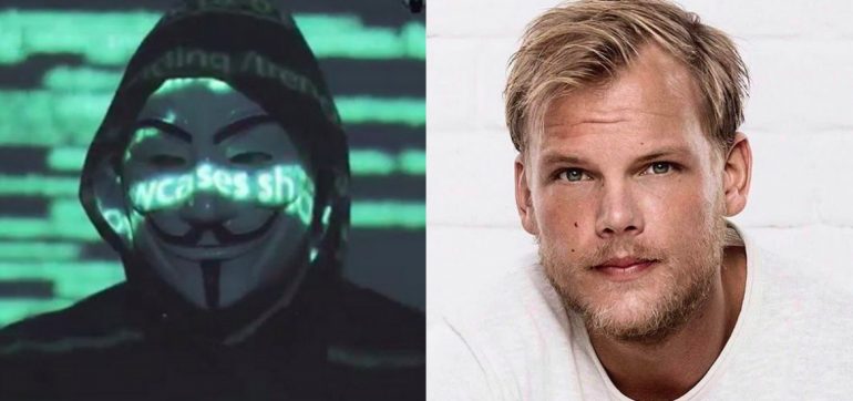 Anonymous asegura Avicii fue asesinado Pizzagate