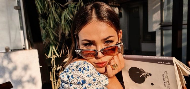 Danna Paola conquista Internet look rubio