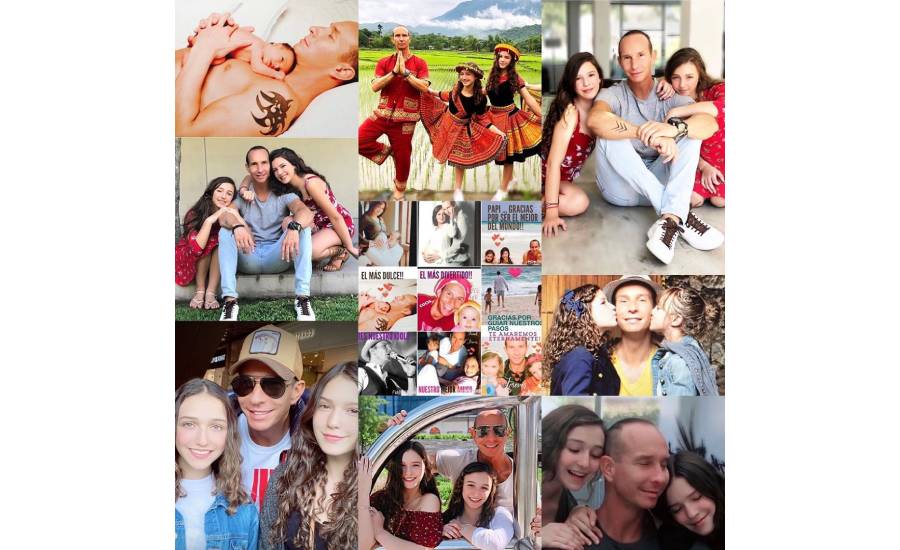 Famosos celebran el Día del Padre