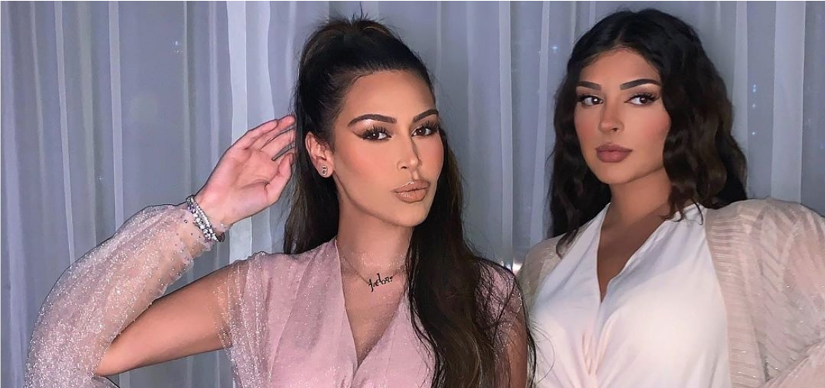 Sonya Fyza Ali hermanas parecidas Kim Kardashian Kylie Jenner