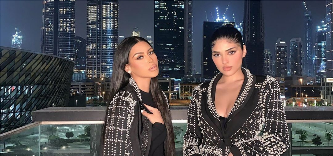 Sonya Fyza Ali hermanas parecidas Kim Kardashian Kylie Jenner