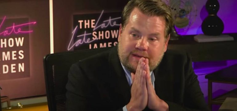 James Corden llora en pleno programa