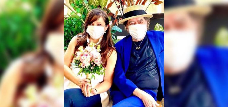 Joaquín Sabina se casó con su pareja desde hace 25 años