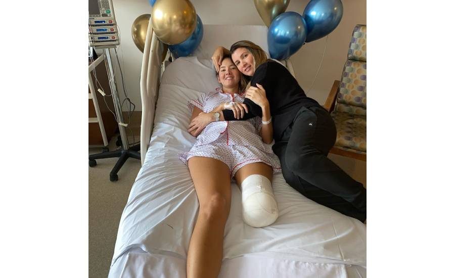 ex Miss colombia se amputa el pie izquierdo