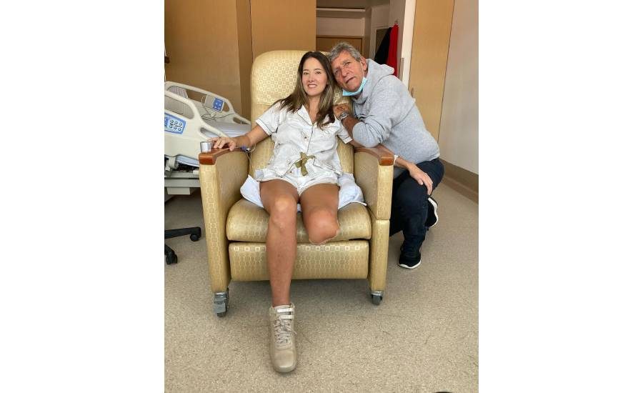 ex Miss colombia se amputa el pie izquierdo