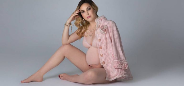 Selina Ringel graba embarazada 39 semanas