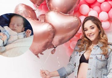 Sherlyn presenta a su bebé