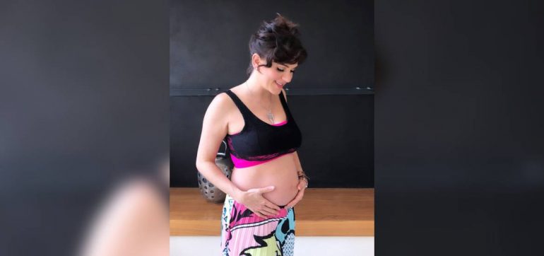 Zoraida Gómez está embarazada