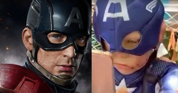 El Avengers Chris Evans mandará escudo a niño que salvo a su hermana