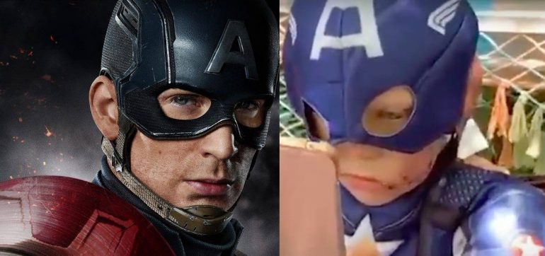 El Avengers Chris Evans mandará escudo a niño que salvo a su hermana