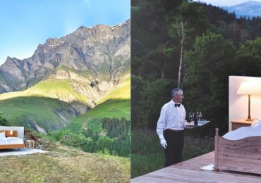 hotel sin techo alpes suizos